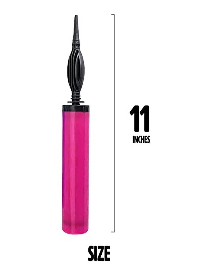 Just Party Hand Held Balloon Air Pump Party Decoration Item for Birthday/Anniversary/Party Decoration, Assorted Colour - Image 4